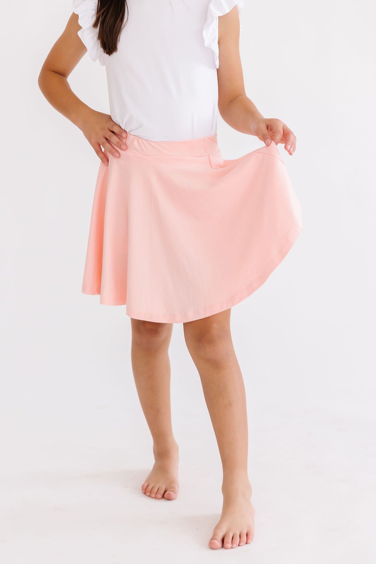 Peach Twirl Skort-Mila & Rose ®