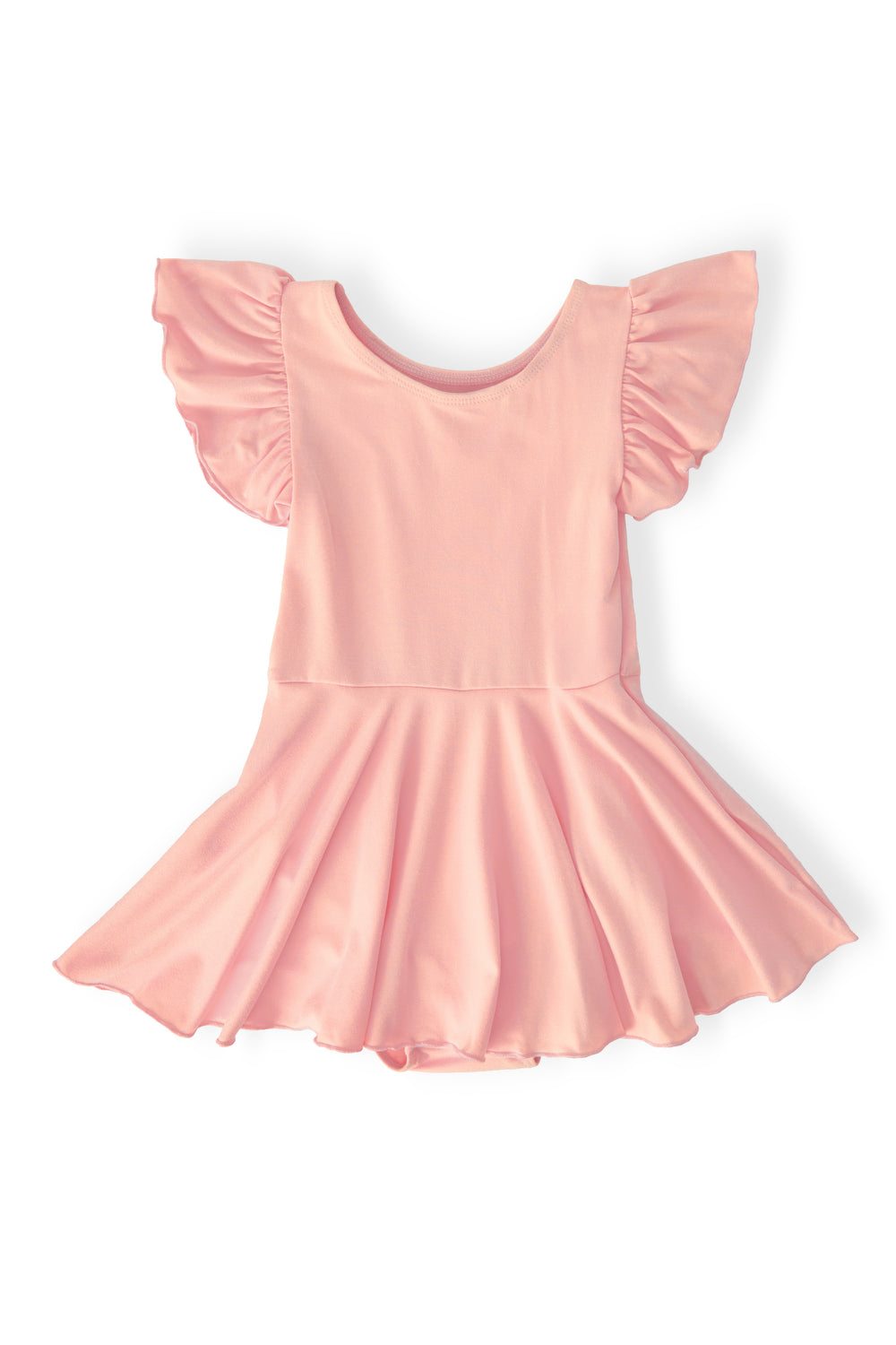 Peach S/S Twirl Leotard-Mila & Rose ®