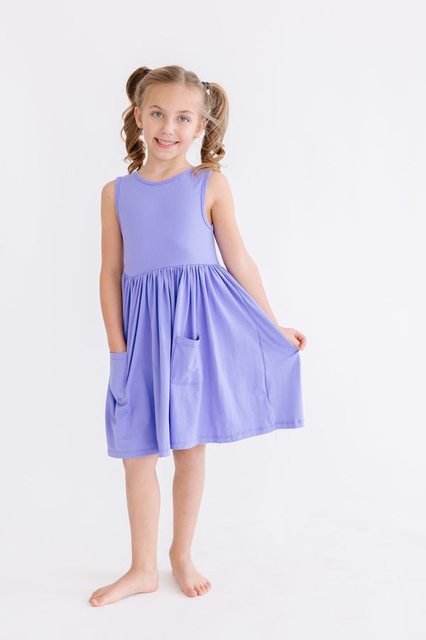 periwinkle purple dress Pocket Tank Twirl 5/6 Boho Lace Mermaid Long neckline to the floor collage3 Made To Order Sizes:AU 4XL/20