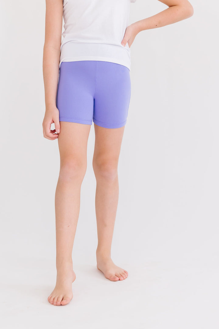 Periwinkle Twirl Shorts-Mila & Rose ®
