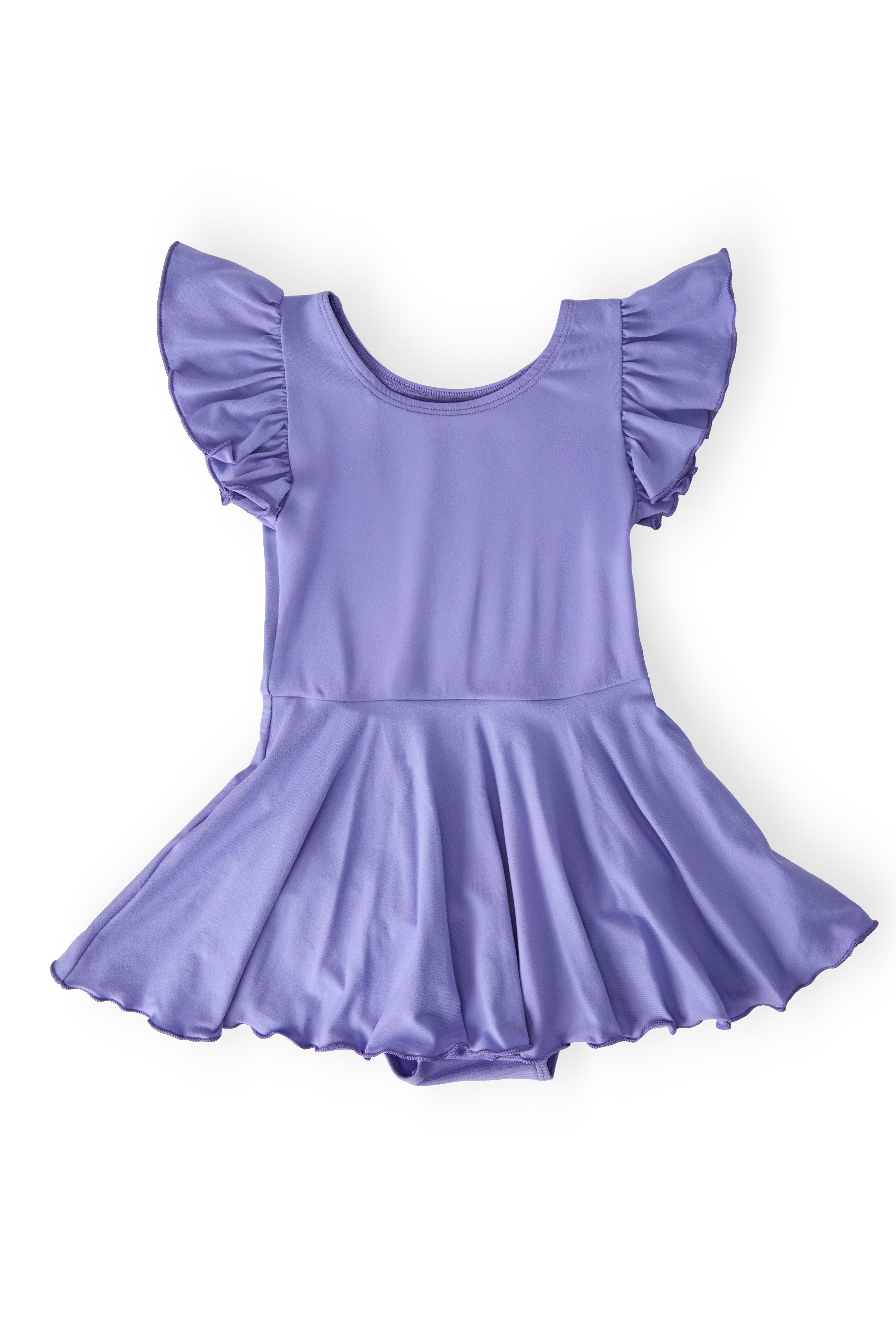 Periwinkle S/S Twirl Leotard-Mila & Rose ®
