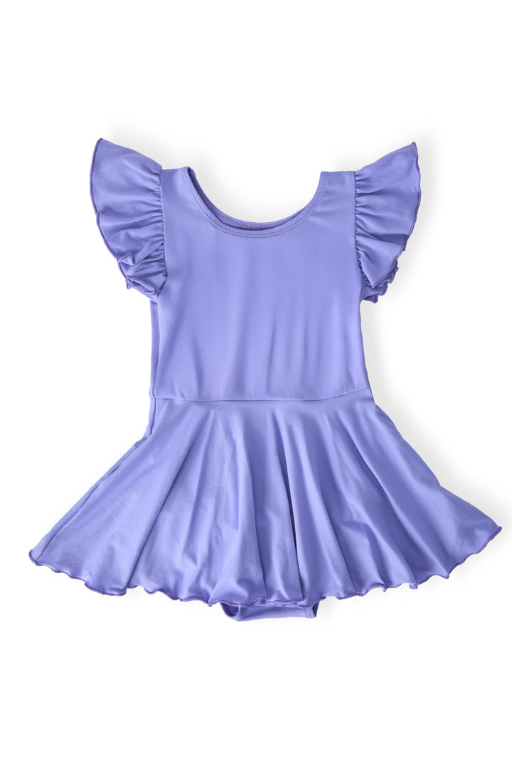 Periwinkle S/S Twirl Leotard-Mila & Rose ®