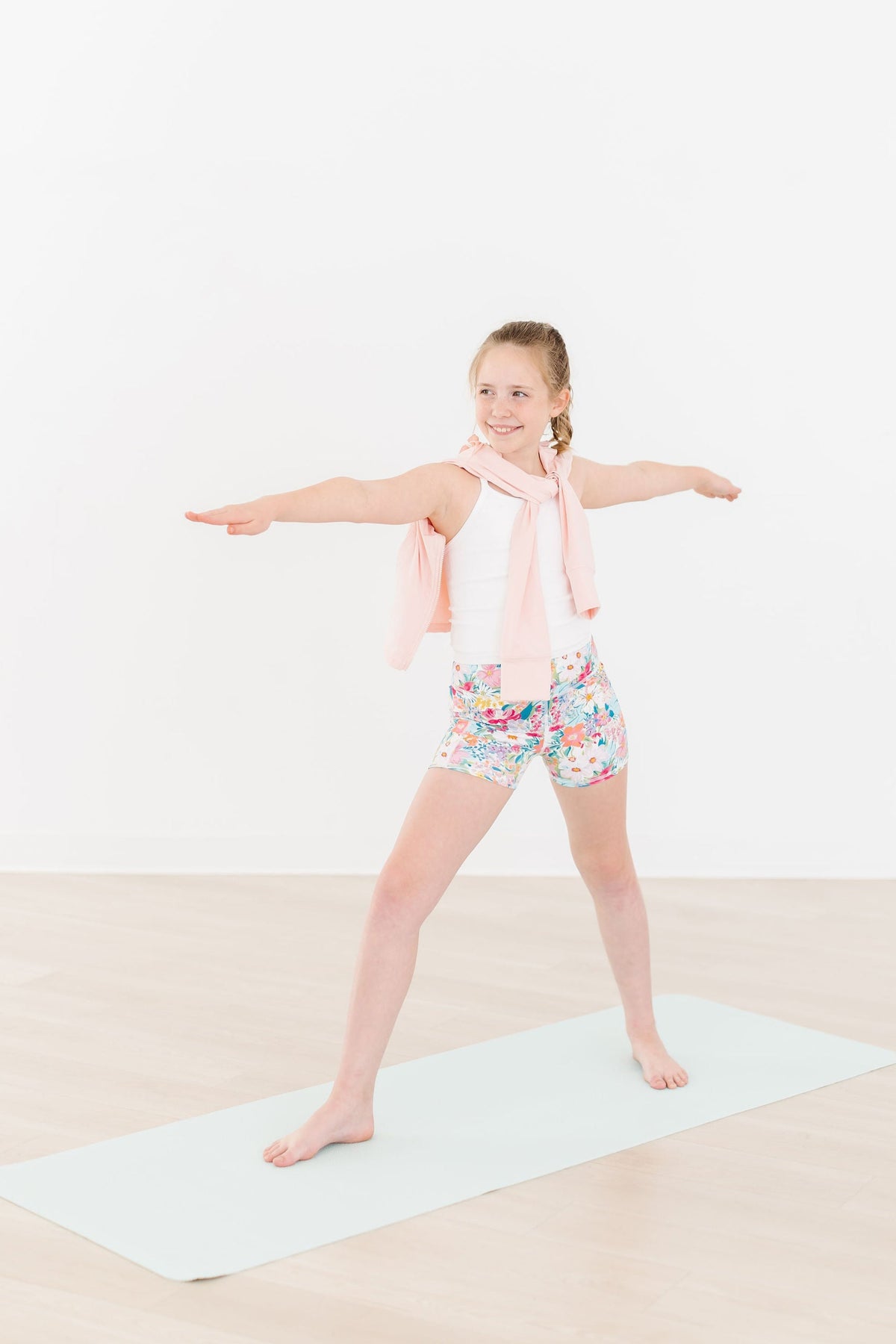 SALE Petal Power Active Shorty Shorts-Mila & Rose ®