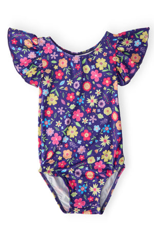 Pick a Posy S/S Flutter Sleeve Leotard-Mila & Rose ®