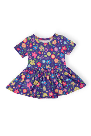 Pick a Posy S/S Twirl Bodysuit-Mila & Rose ®