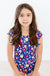 Pick a Posy S/S Flutter Sleeve Leotard-Mila & Rose ®
