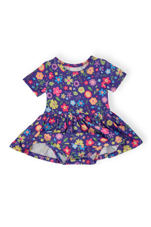 Pick a Posy S/S Twirl Bodysuit-Mila & Rose ®