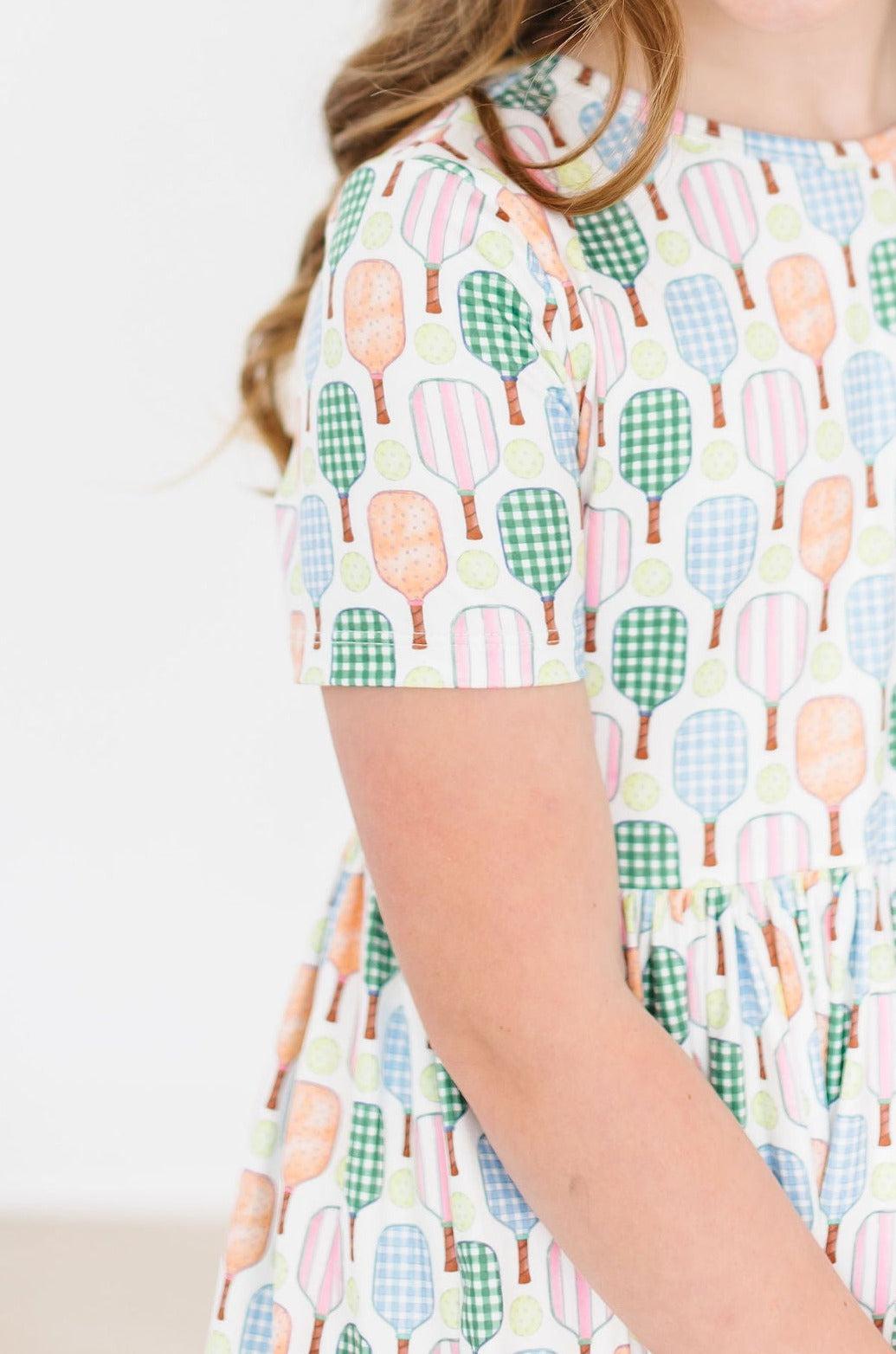 SALE Pickleball S/S Pocket Twirl Dress-Mila & Rose ®