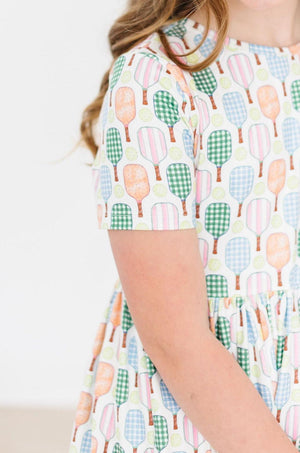 SALE Pickleball S/S Pocket Twirl Dress-Mila & Rose ®