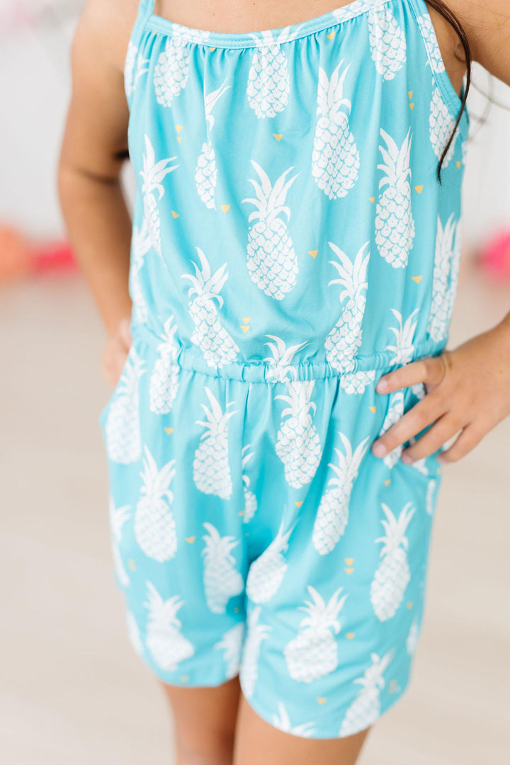 SALE Pineapple Party Strappy Play Romper-Mila & Rose ®