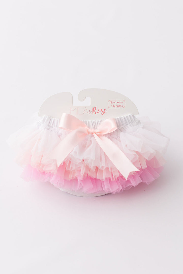 Pink Ombre Ruffle Tutu Bloomer-Mila & Rose ®