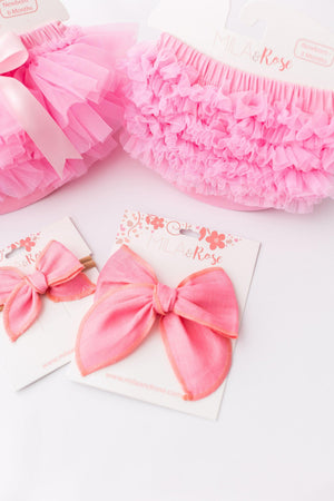 Pink Ruffle Bum Bloomer-Mila & Rose ®