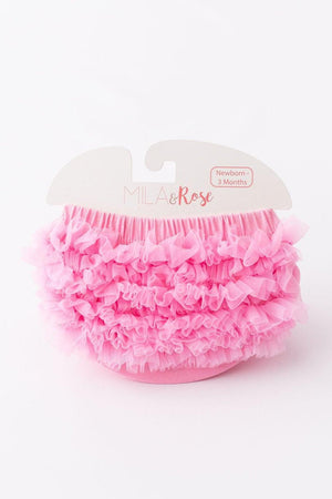 Pink Ruffle Bum Bloomer-Mila & Rose ®