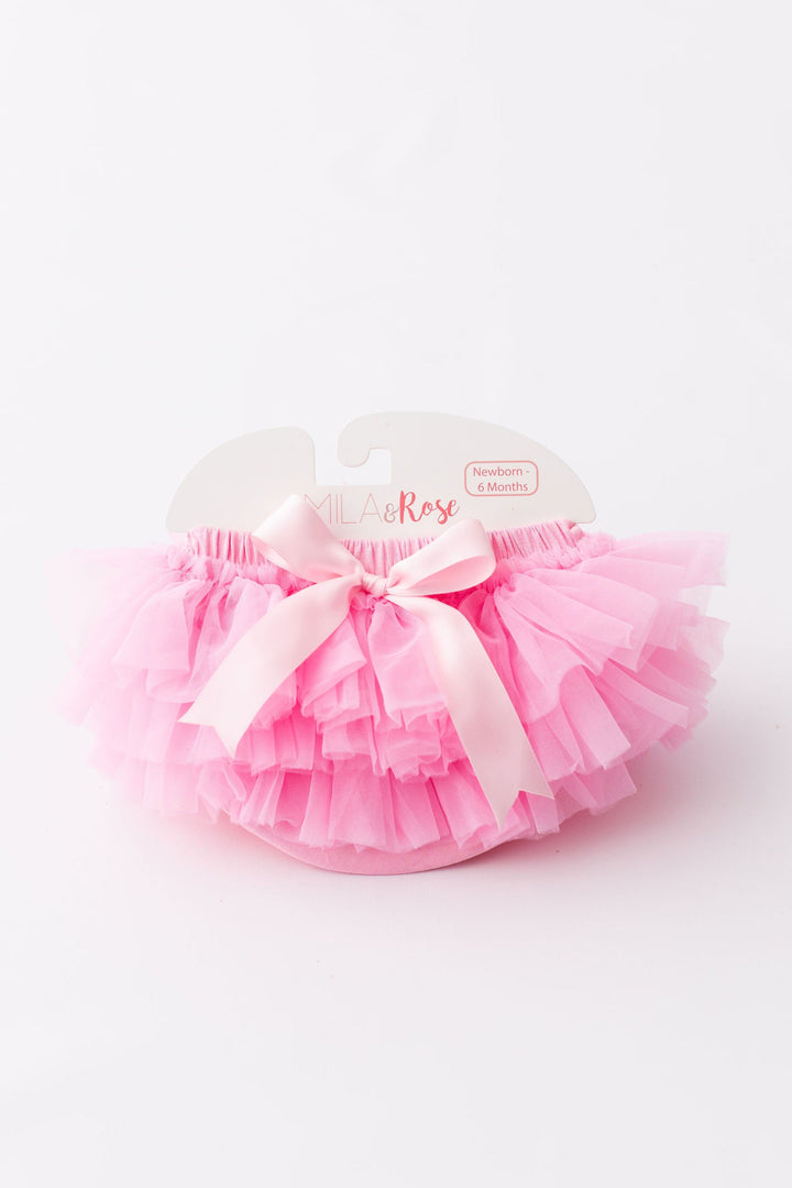 Pink Ruffle Tutu Bloomer-Mila & Rose ®