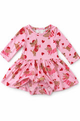 Love Letters L/S Twirl Bodysuit-Mila & Rose ®