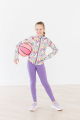 SALE Playful Purple Active Legging-Mila & Rose ®