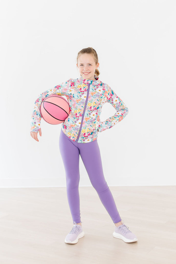 SALE Playful Purple Active Legging-Mila & Rose ®
