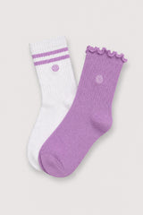 Playful Purple Sweet & Sporty Sock SET-Mila & Rose ®