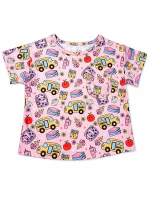 Playground Princess Ruffle Pocket Tee-Mila & Rose ®