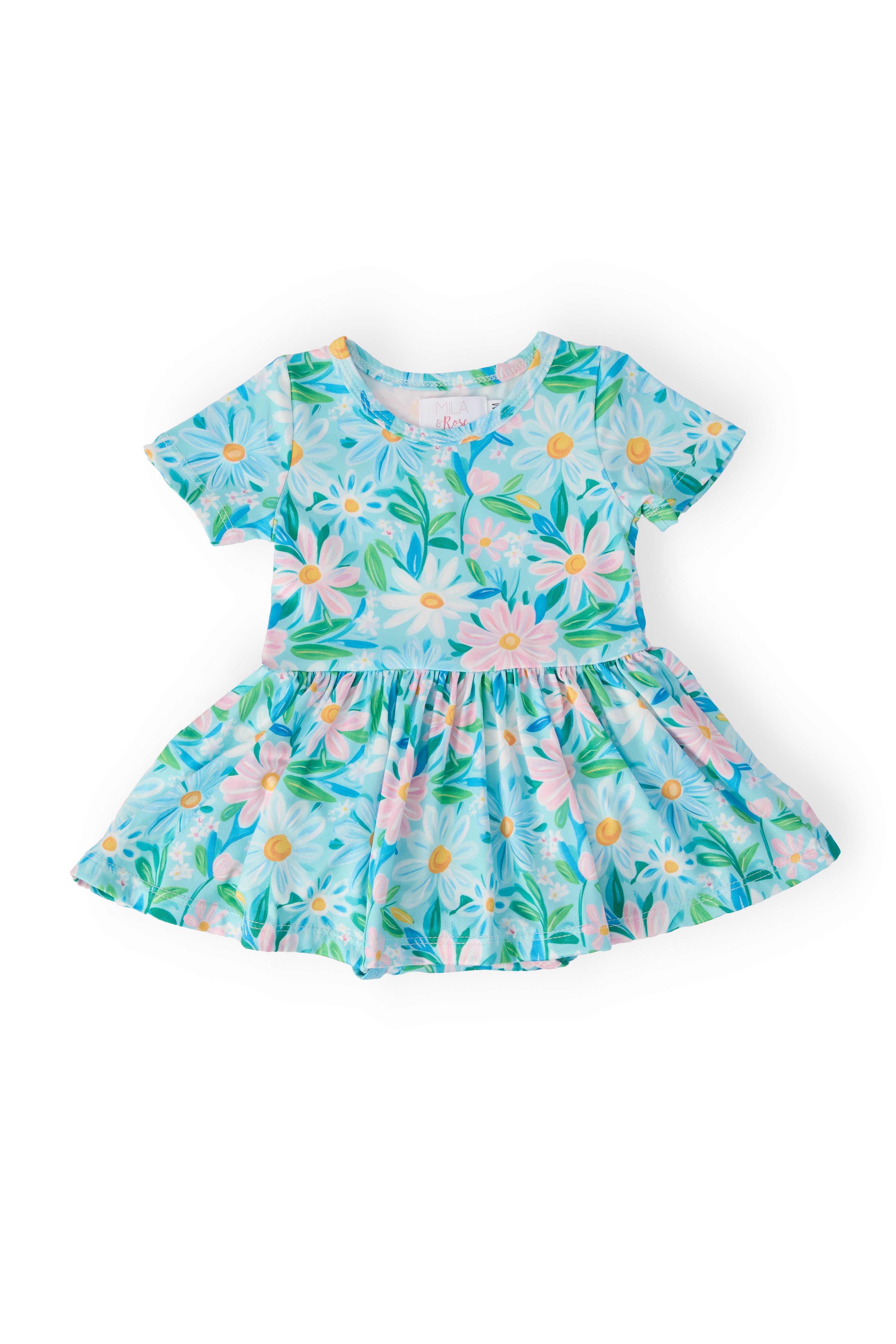 Preppy Daisies S/S Twirl Bodysuit-Mila & Rose ®