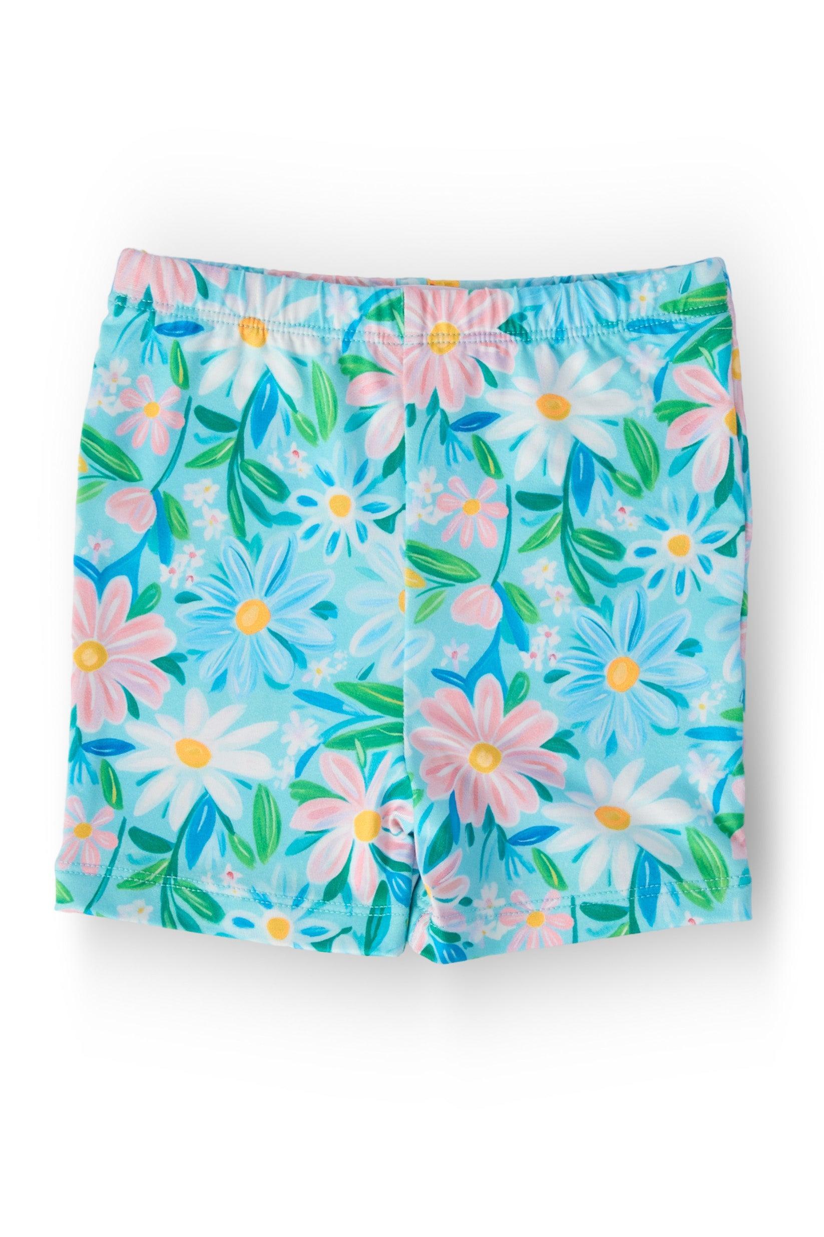 Preppy Daisies Twirl Shorts-Mila & Rose ®