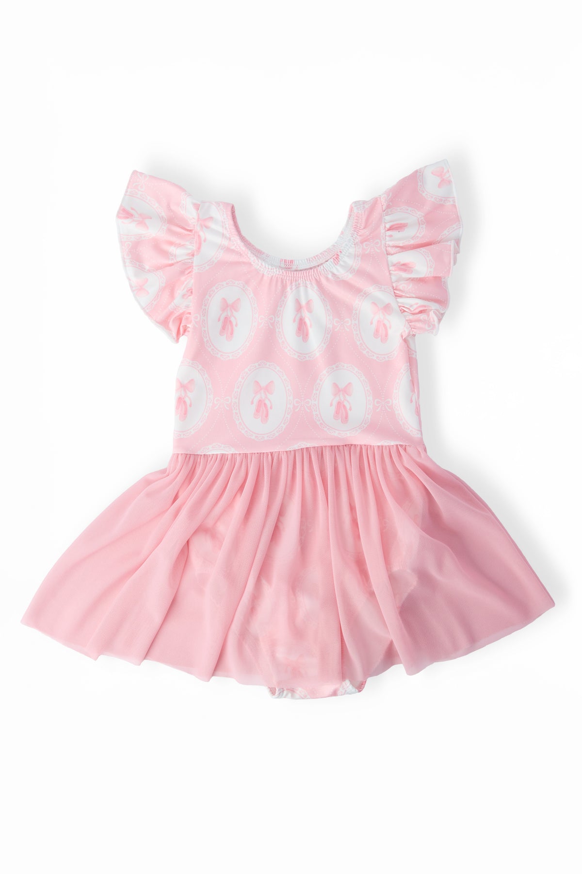 Prima Ballerina S/S Twirl Leotard-Mila & Rose ®