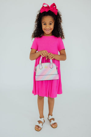 Princess Glitter Girl's Crossbody Purse-Mila & Rose ®