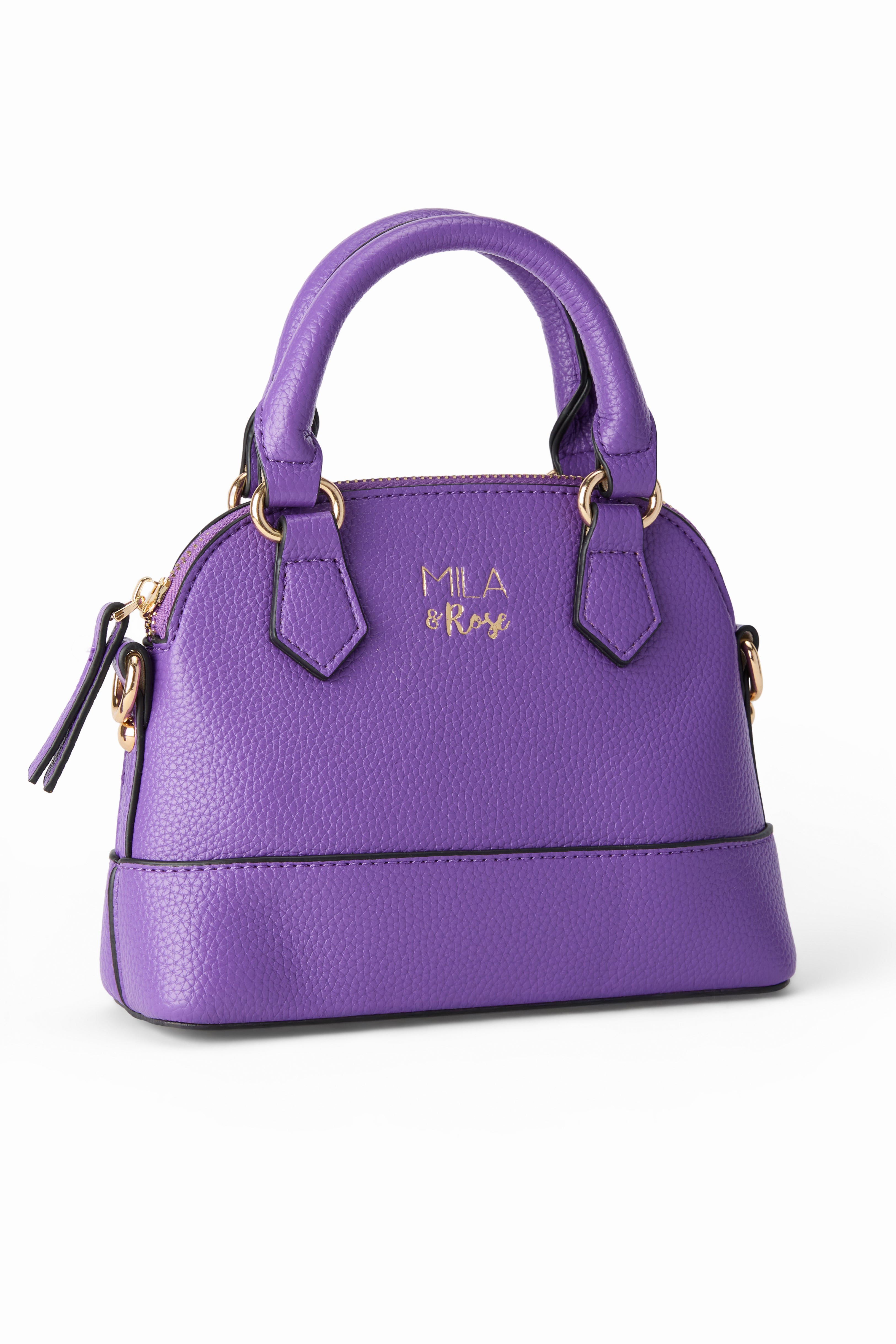 Purple Girl's Crossbody Purse-Mila & Rose ®