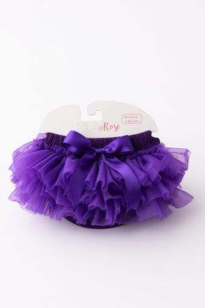Purple Ruffle Tutu Bloomer-Mila & Rose ®