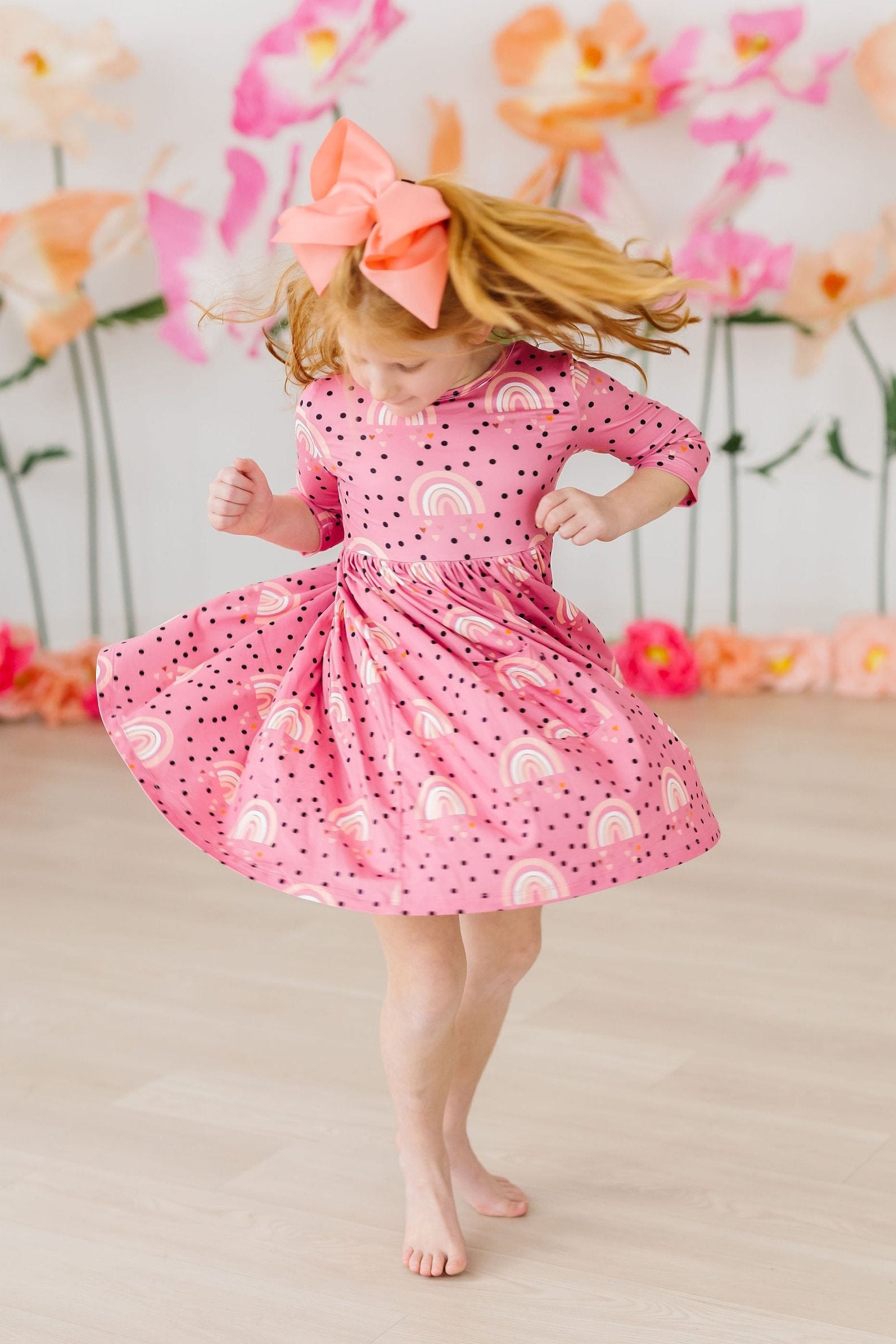 smiling for miles in pink dresses Women's Plant Smiles Maxi Dress, Pink