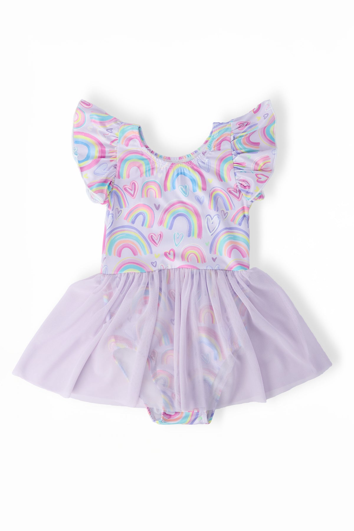 Rainbow Dreams S/S Twirl Leotard-Mila & Rose ®