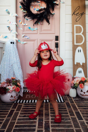 Red 3/4 Tutu Leotard-Mila & Rose ®