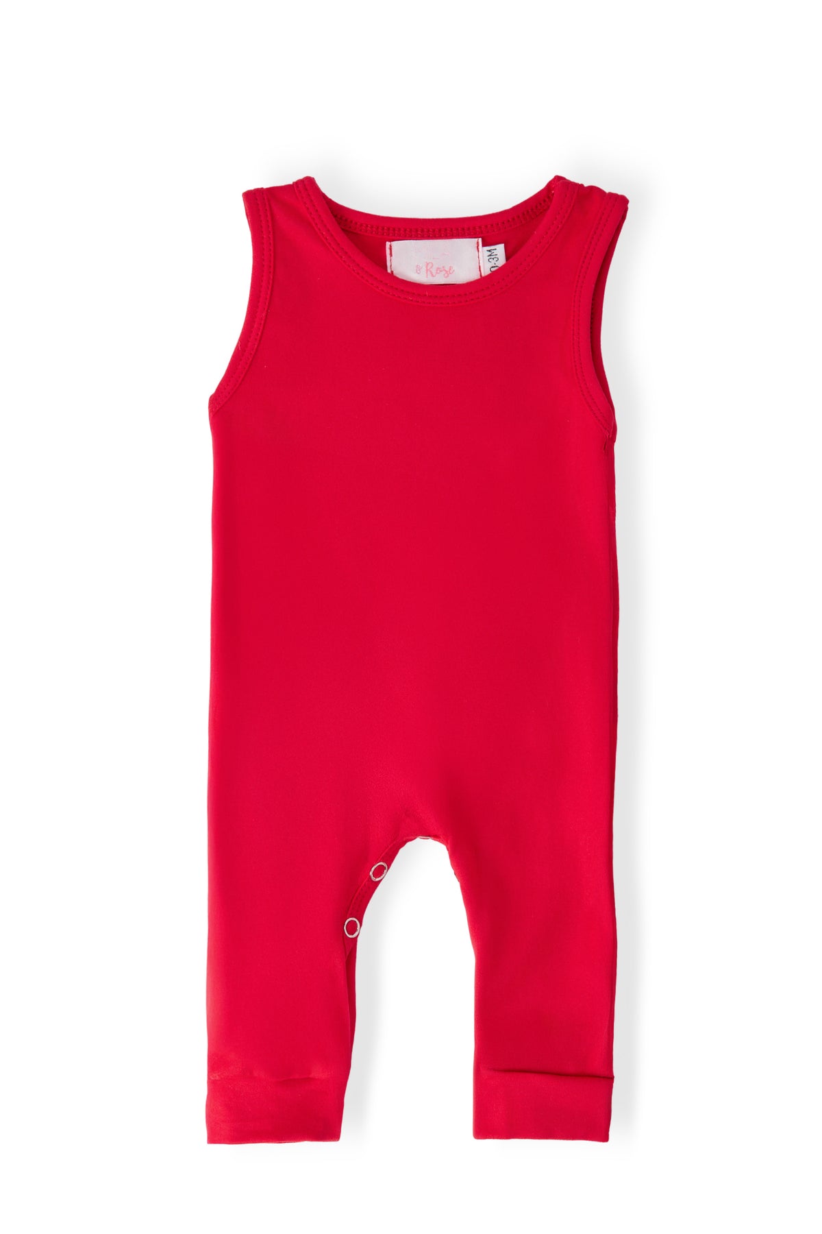 Red Tank One-Piece Jogger-Mila & Rose ®
