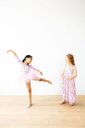 Retro Daydream 3/4 Sleeve Tutu Leotard-Mila & Rose ®