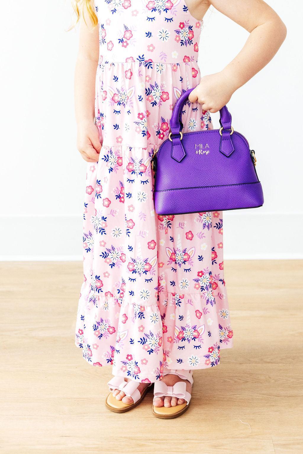 strapless open back dress Retro Daydream Ruffle Maxi Dress