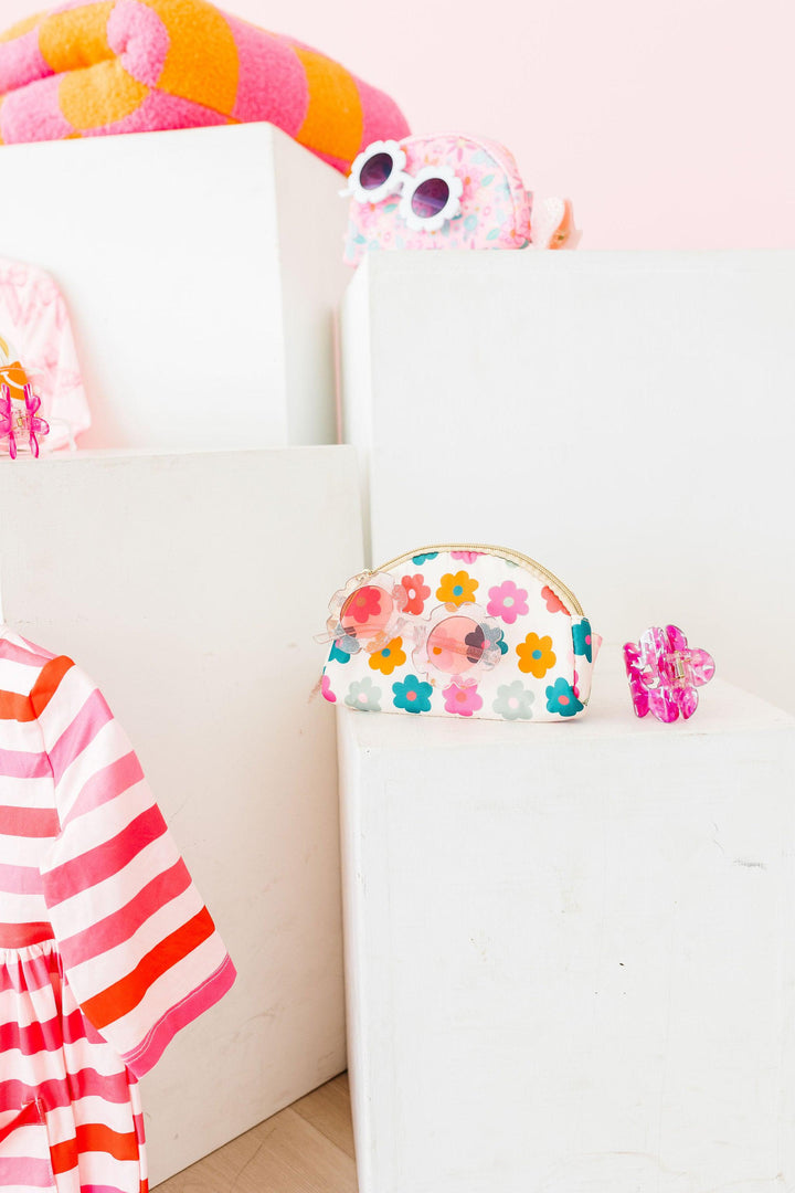 (L) Retro Floral Belt Bag-Mila & Rose ®
