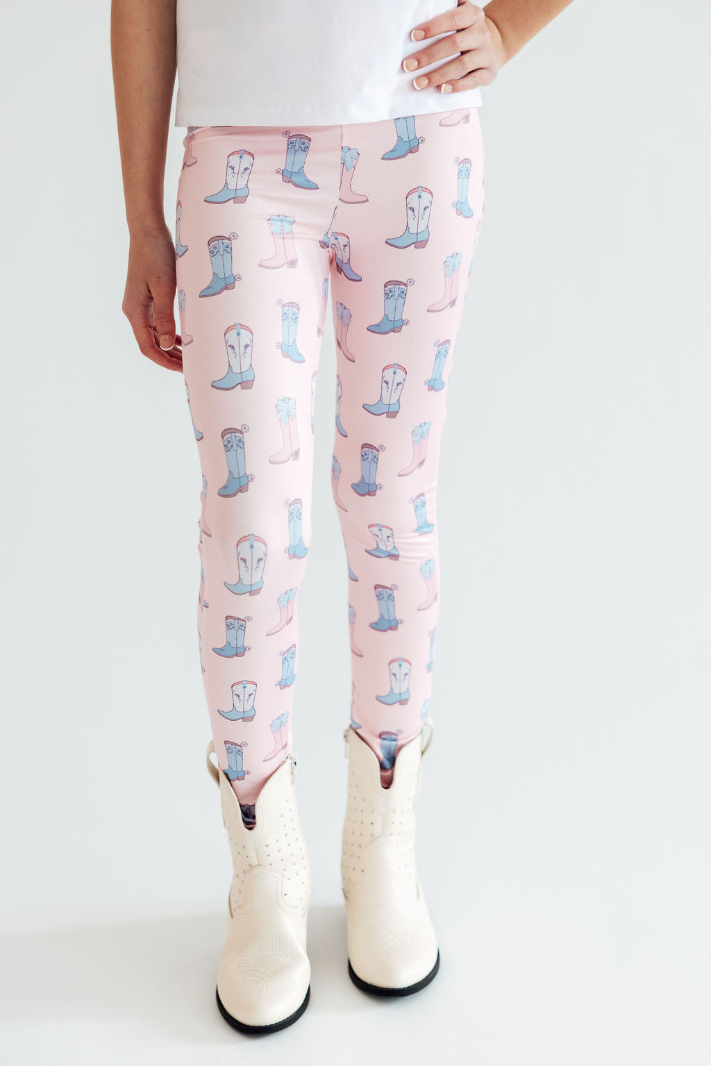 Ribbons & Rodeos Leggings-Mila & Rose ®