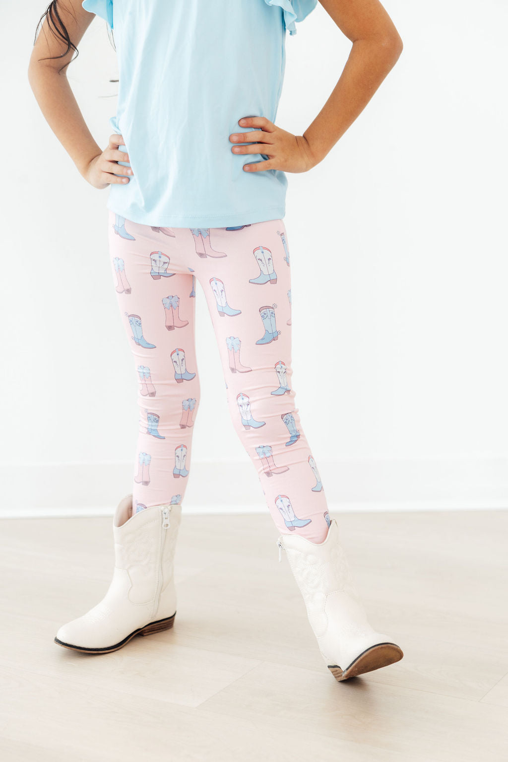 Ribbons & Rodeos Leggings-Mila & Rose ®