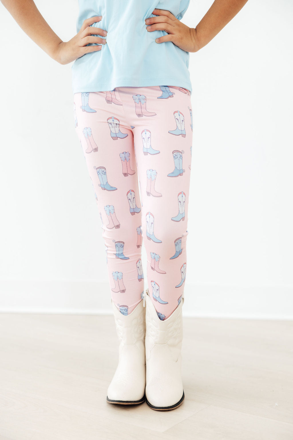 Ribbons & Rodeos Leggings-Mila & Rose ®