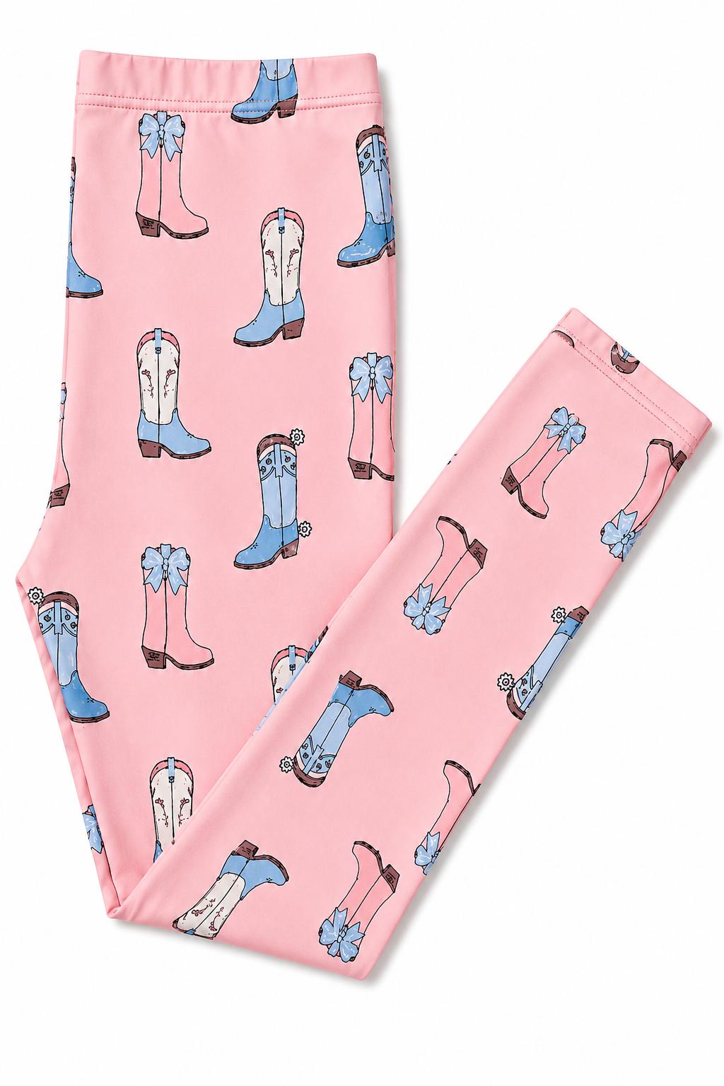 Ribbons & Rodeos Leggings-Mila & Rose ®