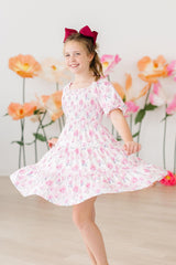SALE Rose Garden Smocked Ruffle Dress-Mila & Rose ®