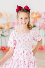 SALE Rose Garden Smocked Ruffle Dress-Mila & Rose ®