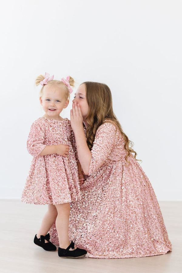 velvet rose gold dress Girls' Sequin Size: 2T Toddler By Mila & Rose Size:US 18P Kids Boutiques family photos Trade Dress: An Introduction