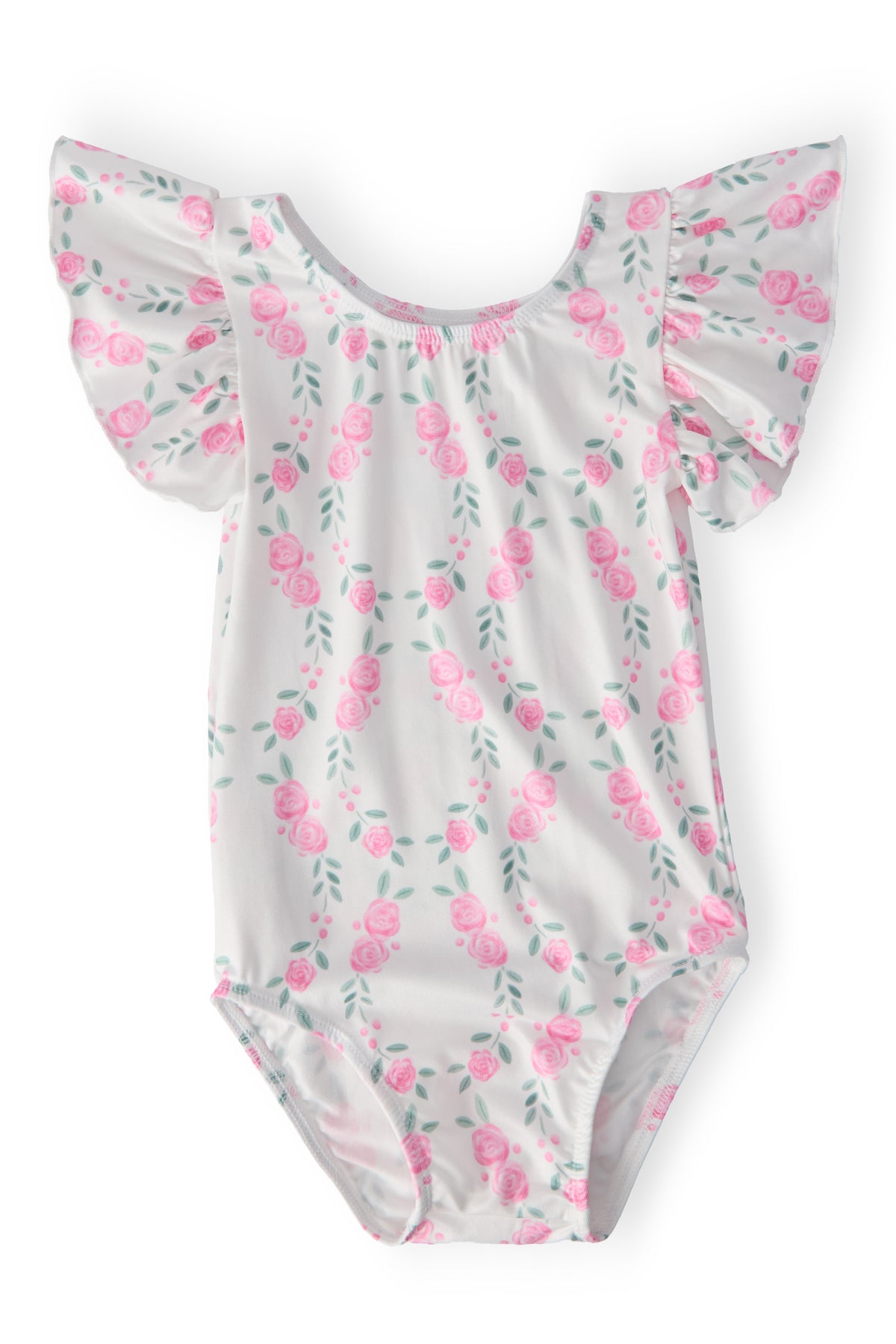 Rosie Posie S/S Flutter Sleeve Leotard-Mila & Rose ®