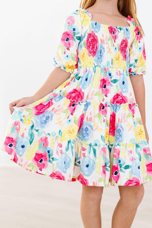 SALE Rosie Smocked Ruffle Dress-Mila & Rose ®