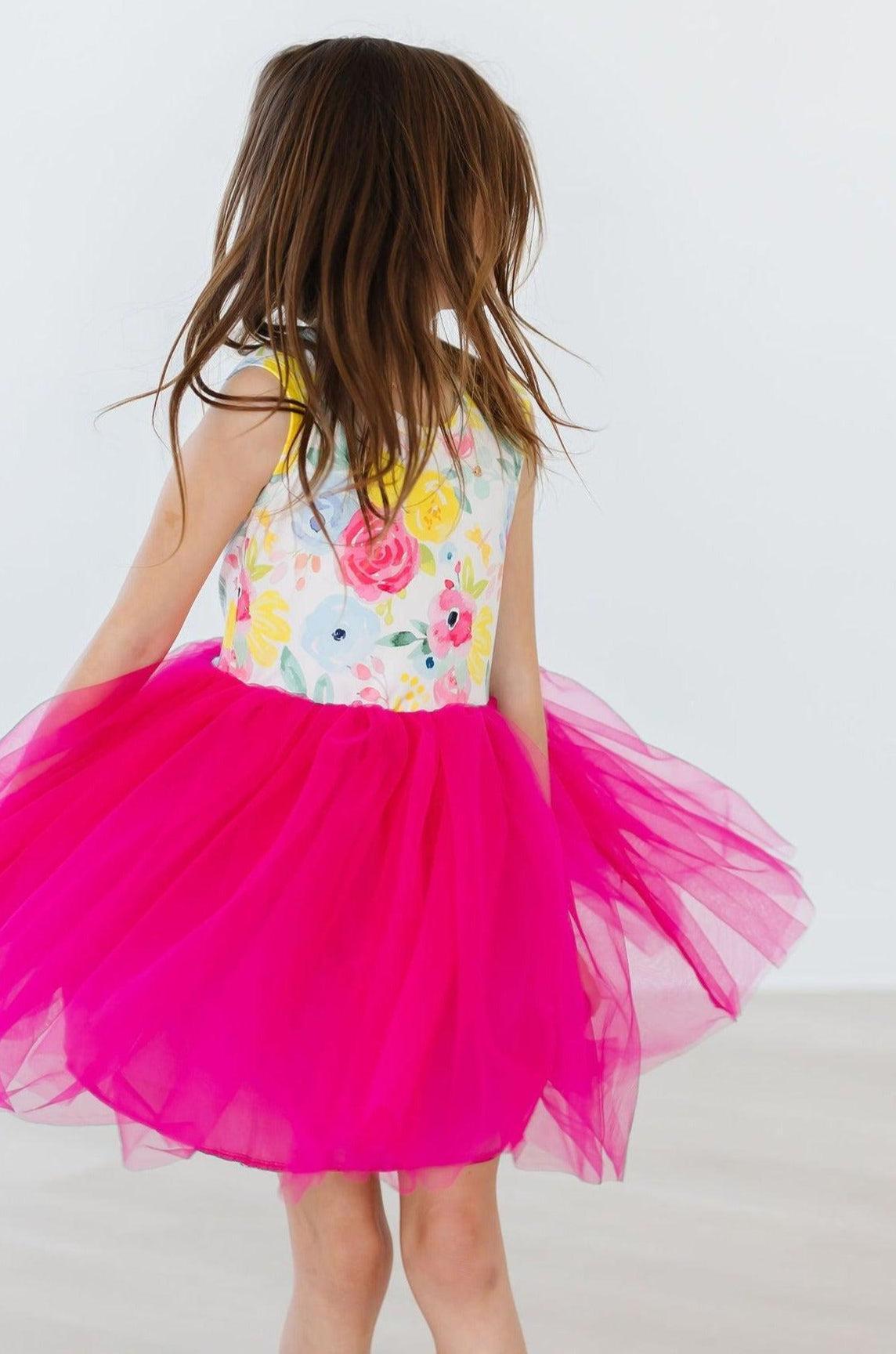 Spring Time Flutter Springtime Splendor Flutter Sleeve Twirl Dress | Mila & Rose