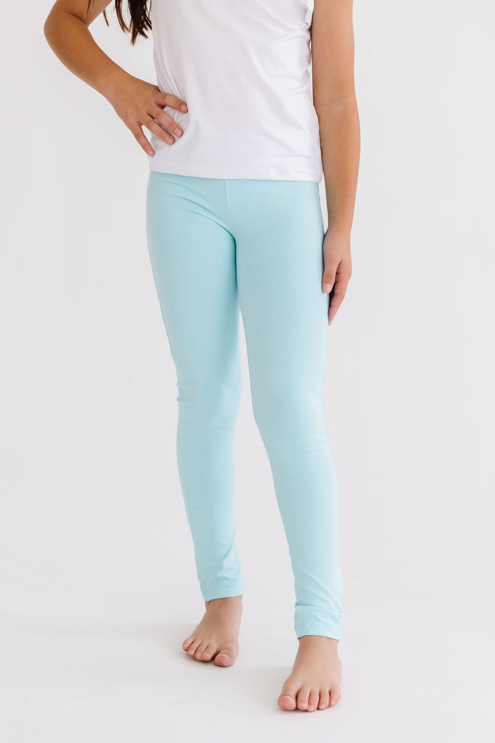 (S) Aqua Leggings-Mila & Rose ®