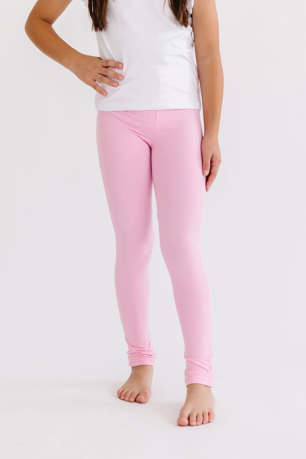 (S) Bubblegum Pink Leggings-Mila & Rose ®