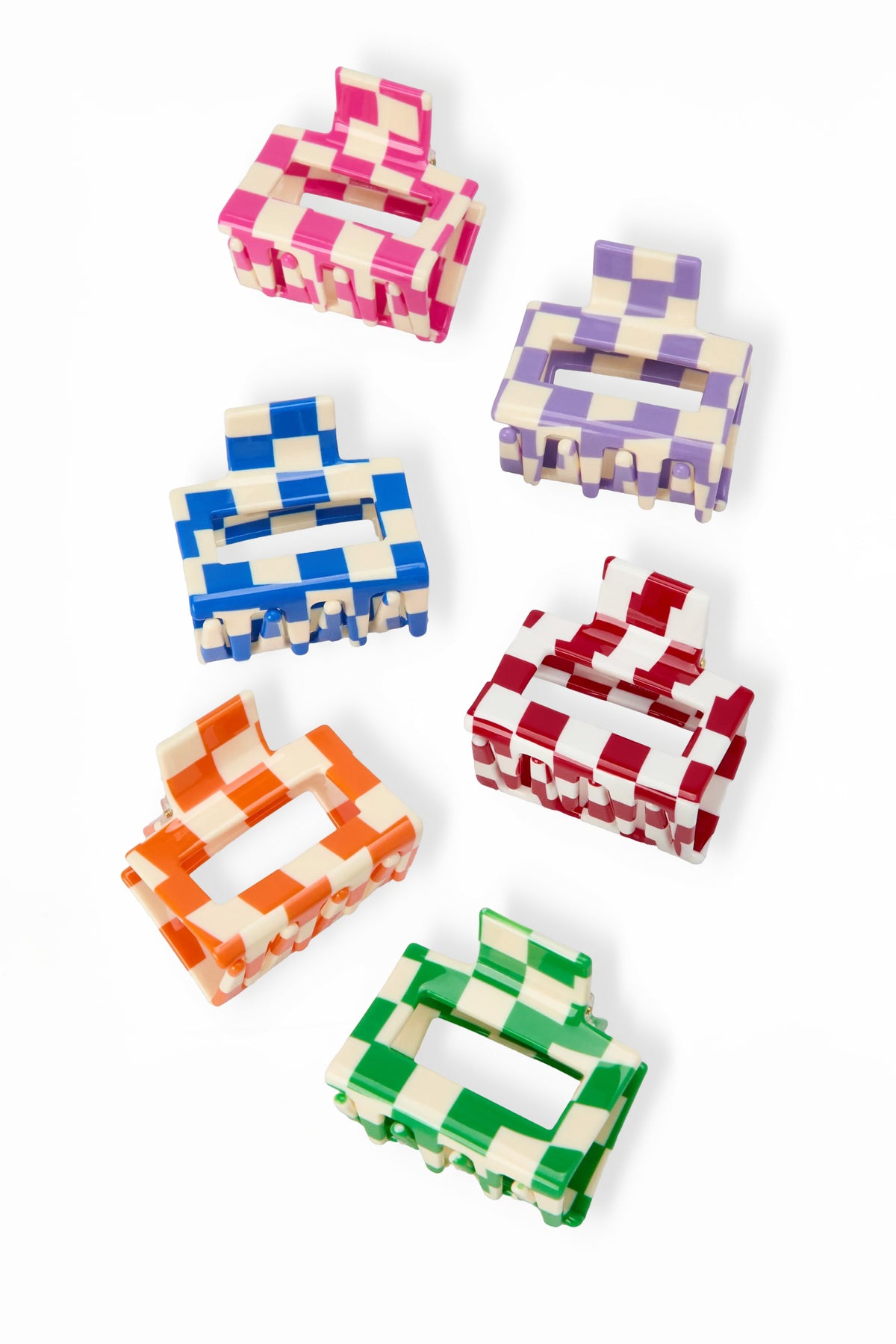 Checker Claw Clip-Mila & Rose ®