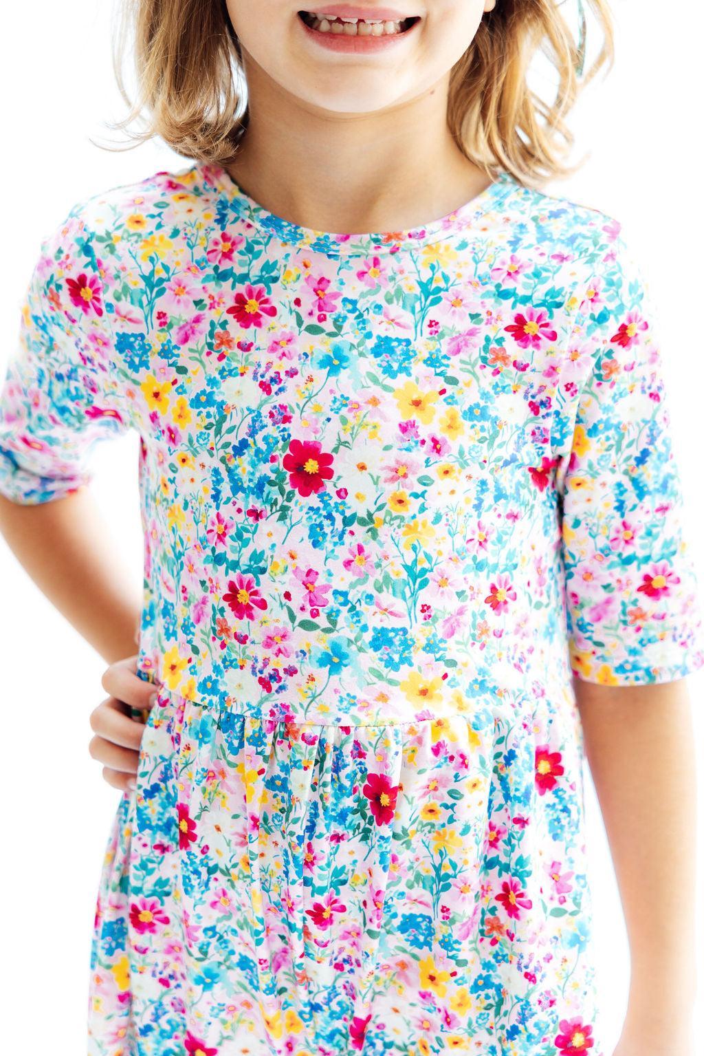 Fluttering Flowers Wide Leg Jumpsuit-Mila & Rose ®